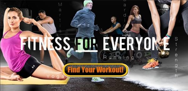 We have fitness classes for everyone - http://www.fitnessiseasy.com/