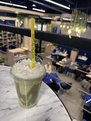 Pistachio frappe