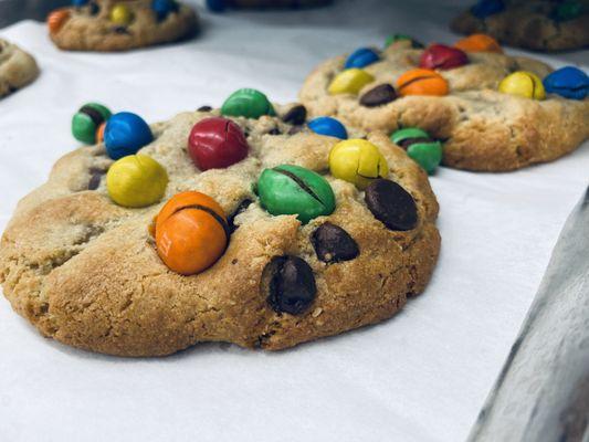 This was there peanut M&M cookie!