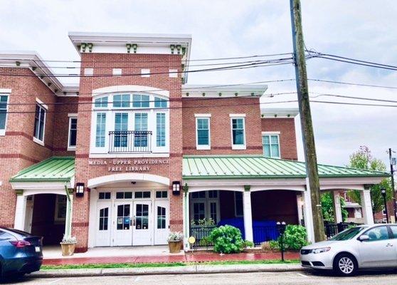 Media-Upper Providence Library storefront