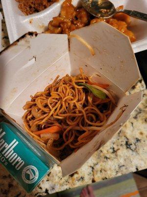 Veg lo mein