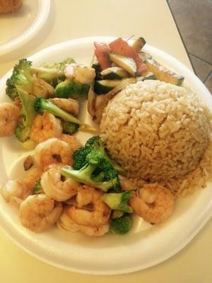 Hibachi shrimp