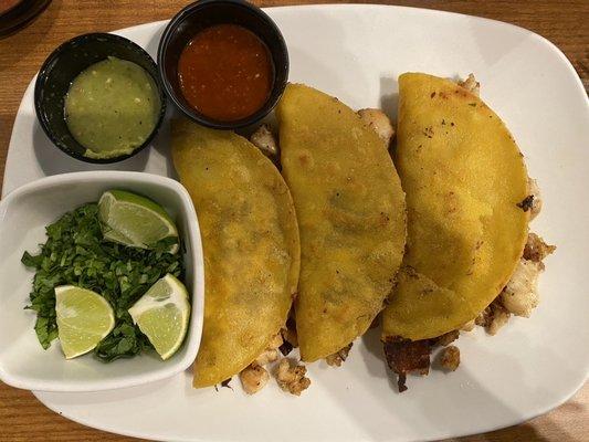 Grilled Cheese (chicken) Tacos