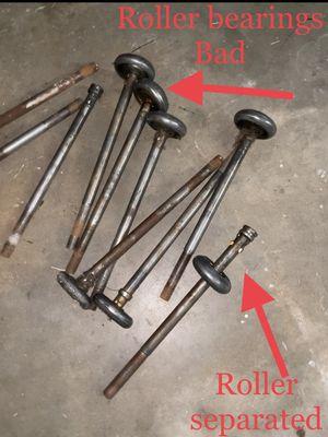 Old rollers will cause damage to your door or moving parts