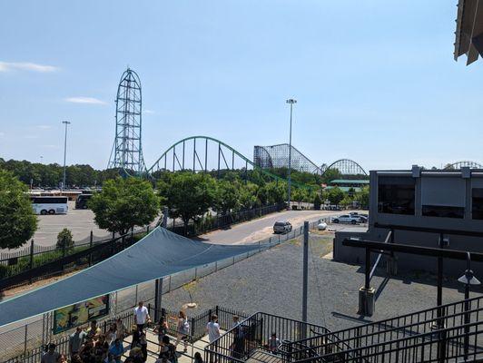 Kingda Ka roller coaster