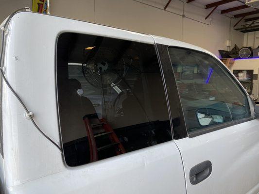 My truck was broken into and Jim was able to find a replacement window and install it with a fast turnaround.