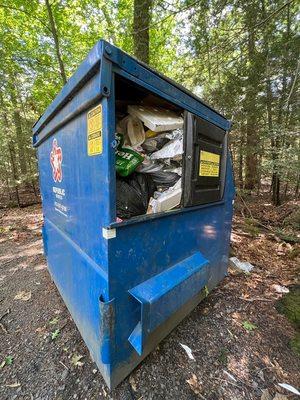 Nonotuck Park Dumpster 1