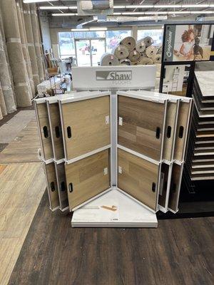 Shaw Luxury Vinyl Plank Display Rack