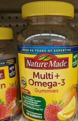 Nature Made: Multi+ Omega-3 Gummies