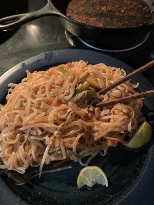 Pad Thai with tofu.