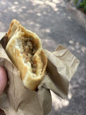 Beef empanada. My favorite