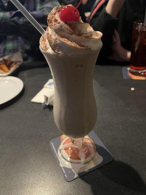 Frozen gingerbread mudslide.  Yummy