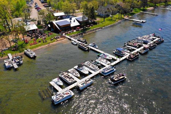 Plenty of boat parking!