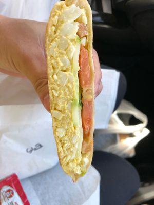 Egg salad sandwich