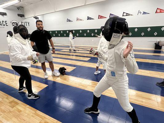 Fencing for teen in Pearland