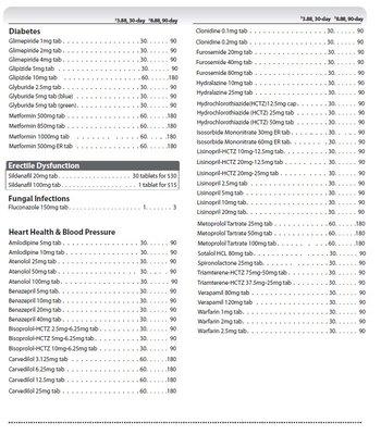 Generic list (pg. 2)