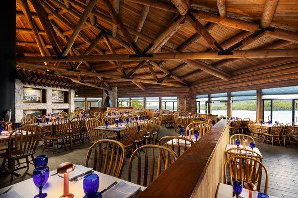 Timbers Restaurant - Mezzanine Large Party VIP level; located at Salmon Falls Resort