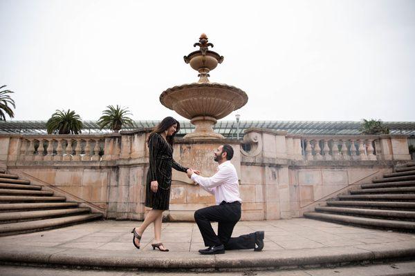 San Francisco proposal photographer