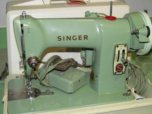 A fantastic Singer Spartan sewing machine