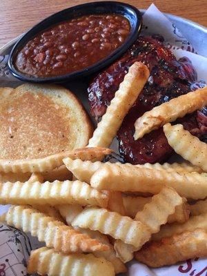 Baby Back Rib Lunch