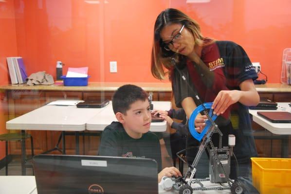 Hands-on robotics programs bring out math and science applications making learning engaging and meaningful