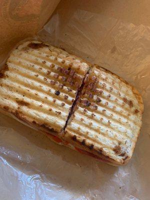 Italian panini from deli