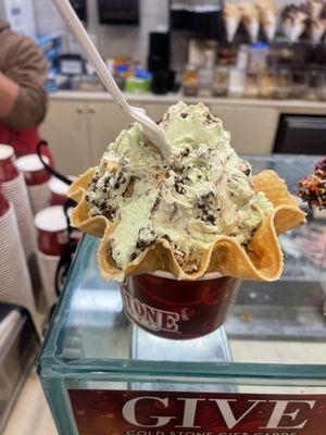 Gotta have it waffle cone