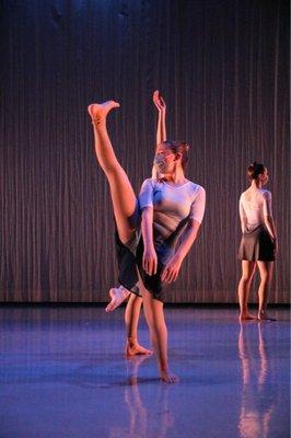 Dancer at Peridance in NYC