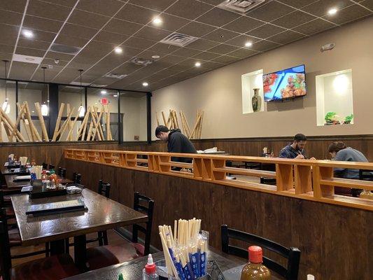 Dining area