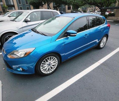 2014 Ford Focus I traded my 2008 Honda Civic for, I love it!