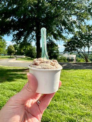 Brown sugar cherry gelato at Libby Hill Park