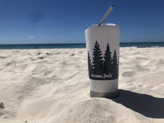 Aroma Joe's is also great on the beach!