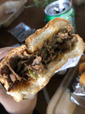 Philly cheesesteak