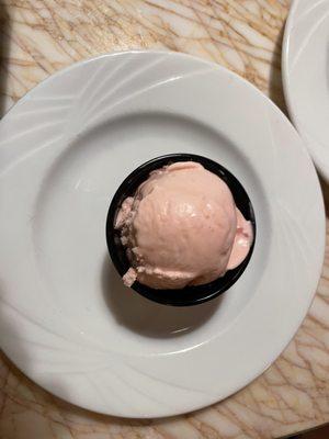 Strawberry ice cream