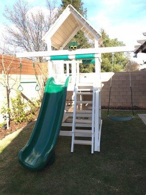 Space Saver with Monkey Bars!