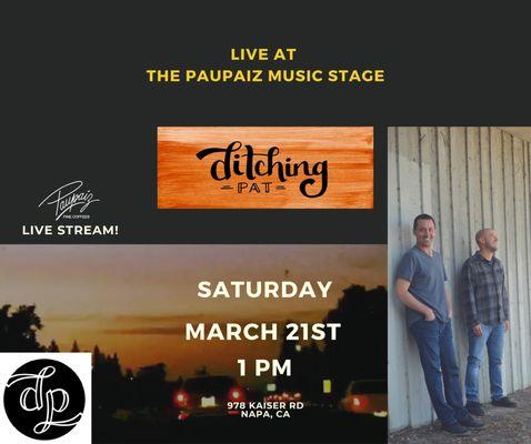 Paupaiz Music Stage March 21 @1pm