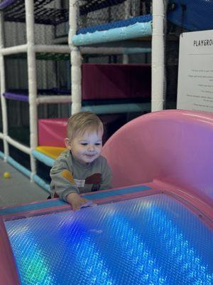 Light up slide