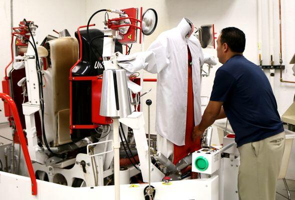 State of the art shirt press!