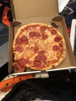 Pepperoni pizza