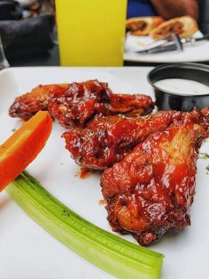 Sugarcane BBQ Wings -- 4 piece