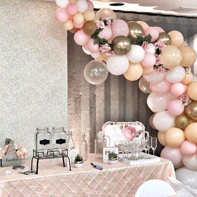 Organic balloon garland. ballon decor in Atlanta