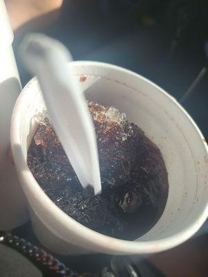 This is my Vanilla Raspado...