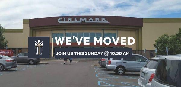 TCC now meets at Cinemark Theaters | 4100 Carpenter Rd. Ypsilanti, MI 48197