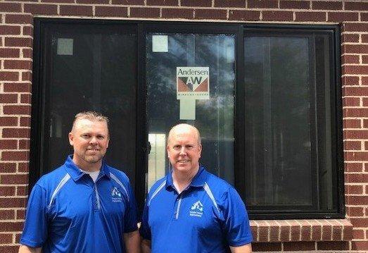 Steven Thiel (right) and Jason LeBaron (left) Owners and Partners of Comfort Home Improvements