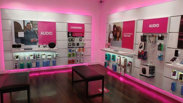 Audio Area Of The Store