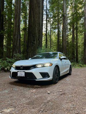 My new 2022 Honda Civic Sport Touring! Picked it from Jeff at Folsom Lake Honda this past week and went straight on a road trip!