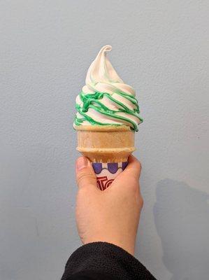 Mini Mint Soft Serve