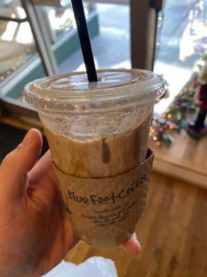 Hazelnut toffee coffee