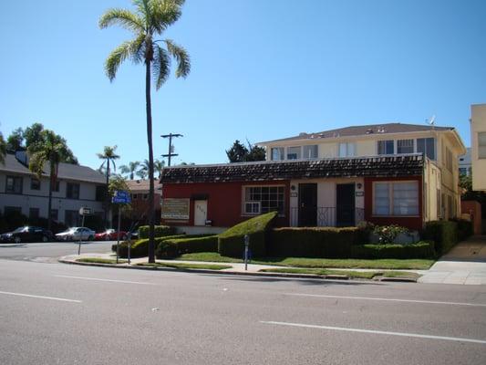 Corner of 4th Avenue & Thorn Street in Bankers Hill.