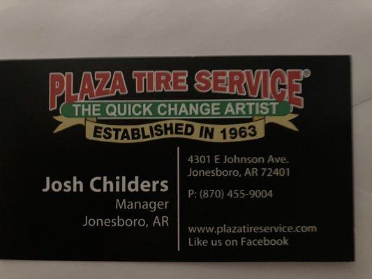 Plaza Tire Service